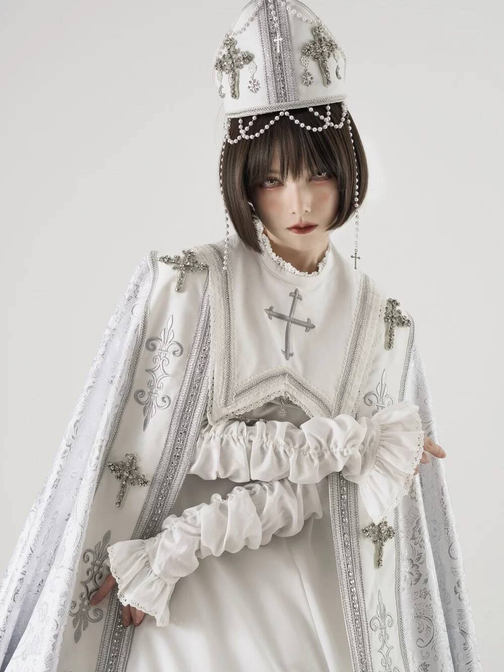 Anime Cosplay Lolita - 달빛 아래 새로운 기도문 위플 비숍