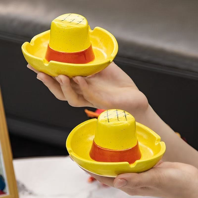 One Piece Straw Hat - 원피스 Luffy 2차원 애니메이션 주변기기 크리