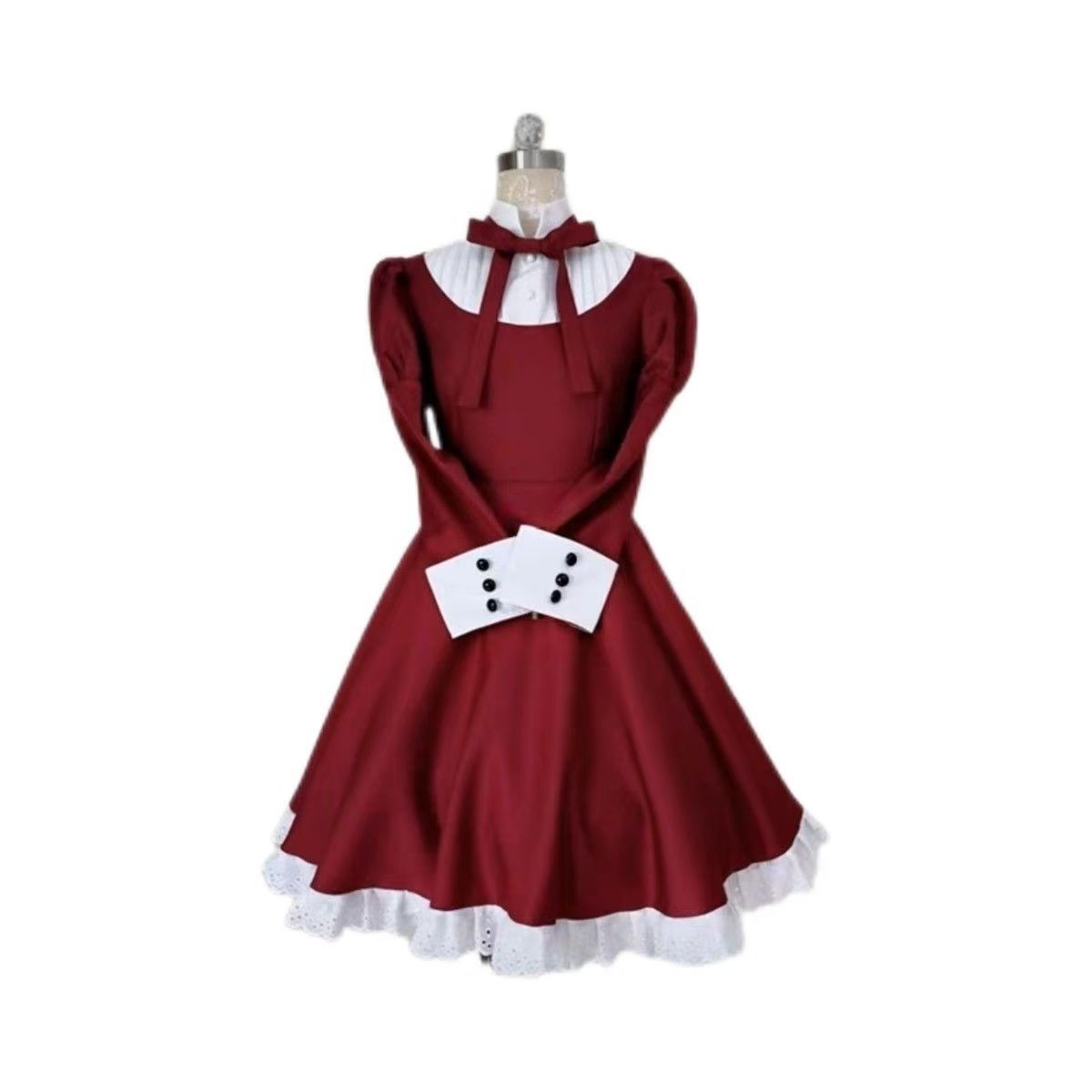 Anime Cosplay Maid - 리히텐슈타인 헤타리아 메이드 코스프레 세트 -