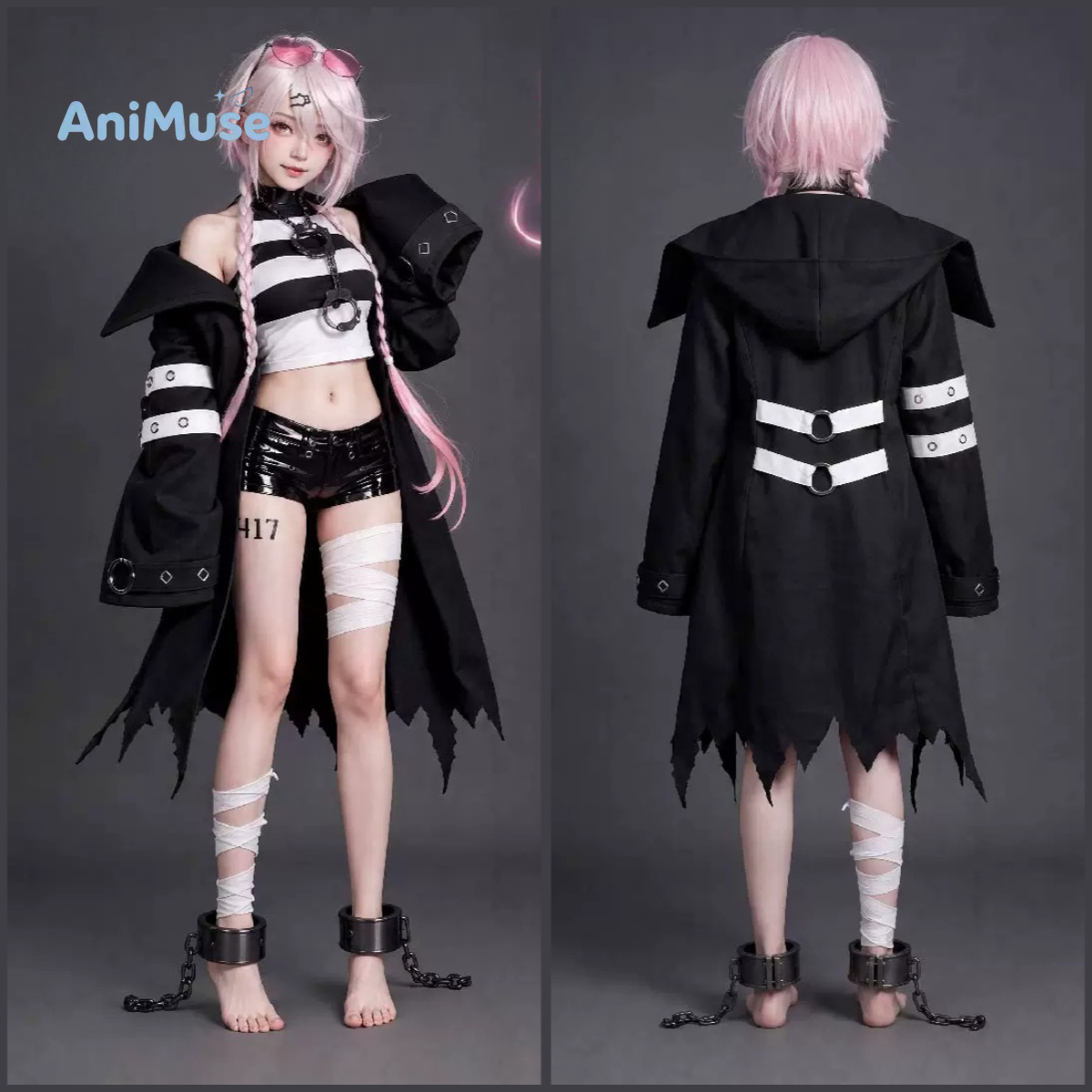 Anime Cosplay Youtuber - 유이카 시이나 가상 유튜버 코스프레 의상
