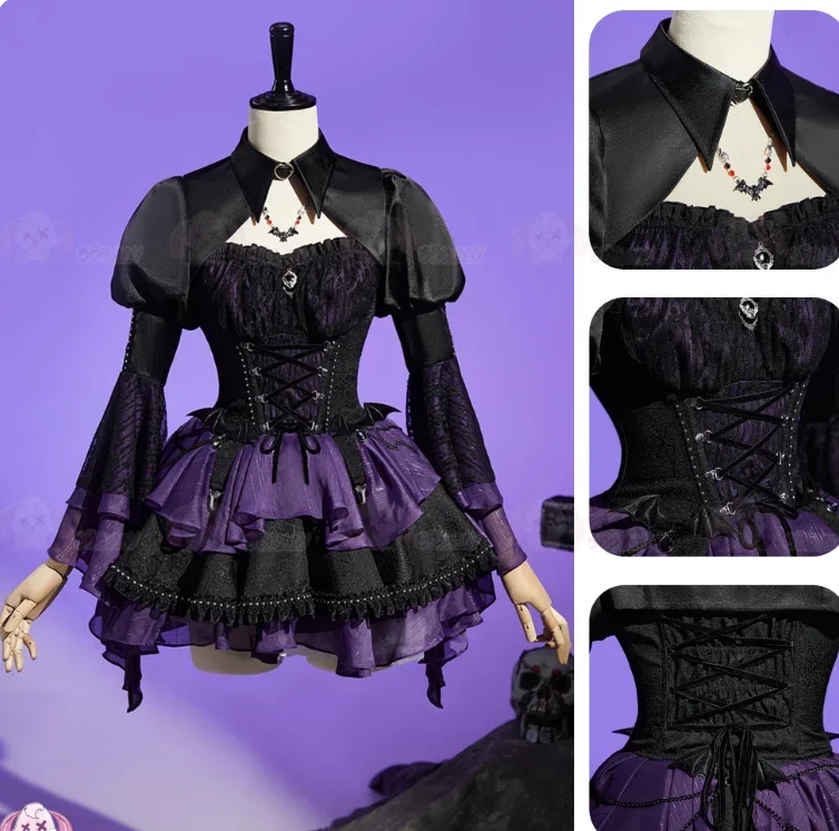 Anime Cosplay Lolita - 여성용 할로윈 판타지 유니폼 로리타 코스프레