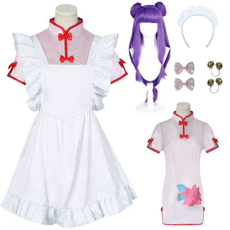 Anime Cosplay Maid - 샴푸 코스프레 란마 1/2 코스프레 의상