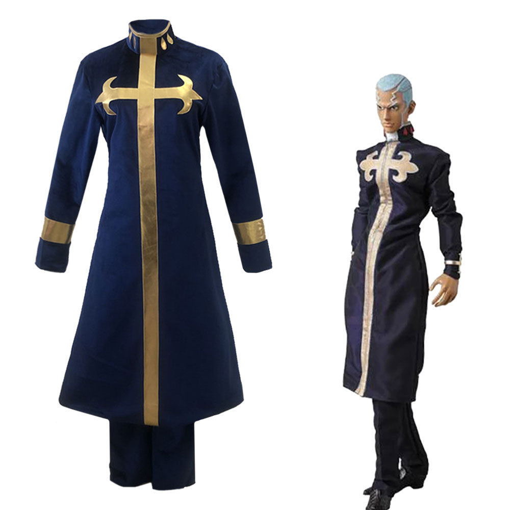 Cosplay Anime Jojo - 성베다 애니메이션의 조조의 멋진 모험 코스프레,