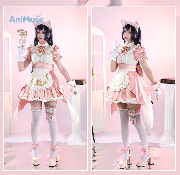 게임 오버워치 키리코 카모리 ‌   니안 카페 코스프레 - Anime Cosplay Maid 리뷰 및 가격