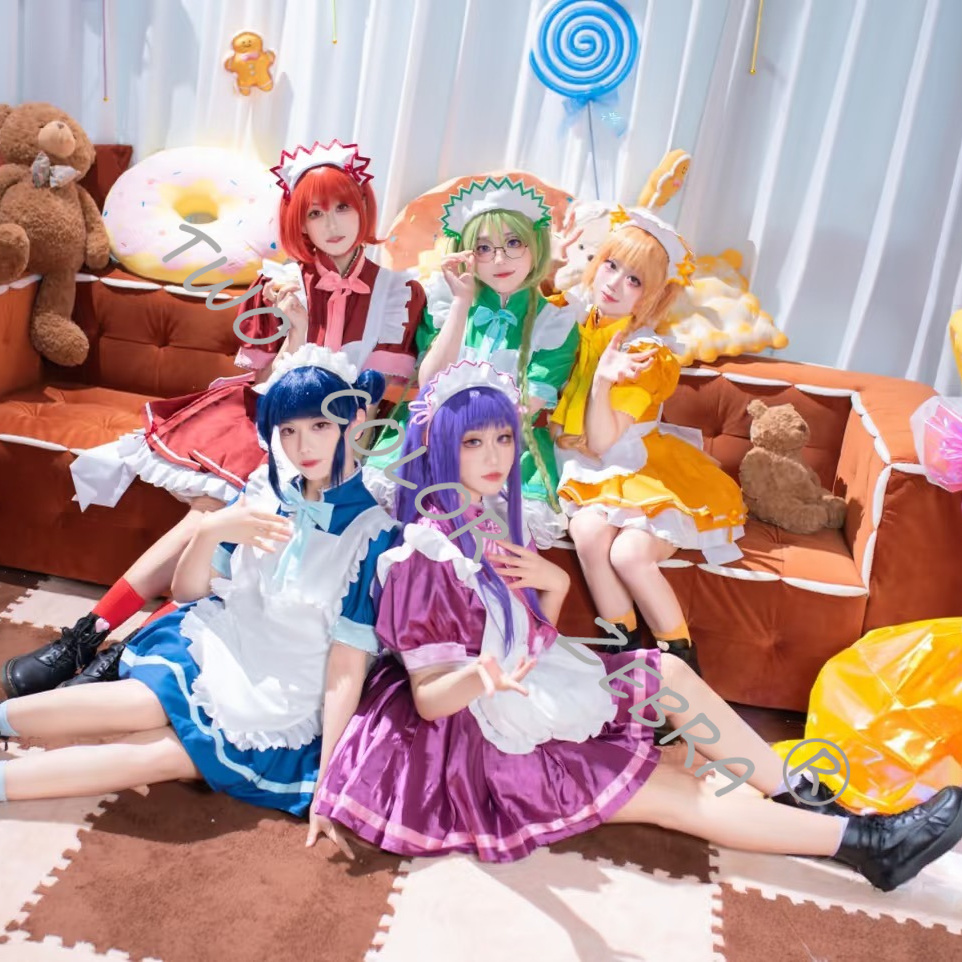 도쿄 뮤뮤 메이드 카페 코스 드레스 코스프레 의상 머리 - Anime Cosplay Maid 리뷰 및 가격