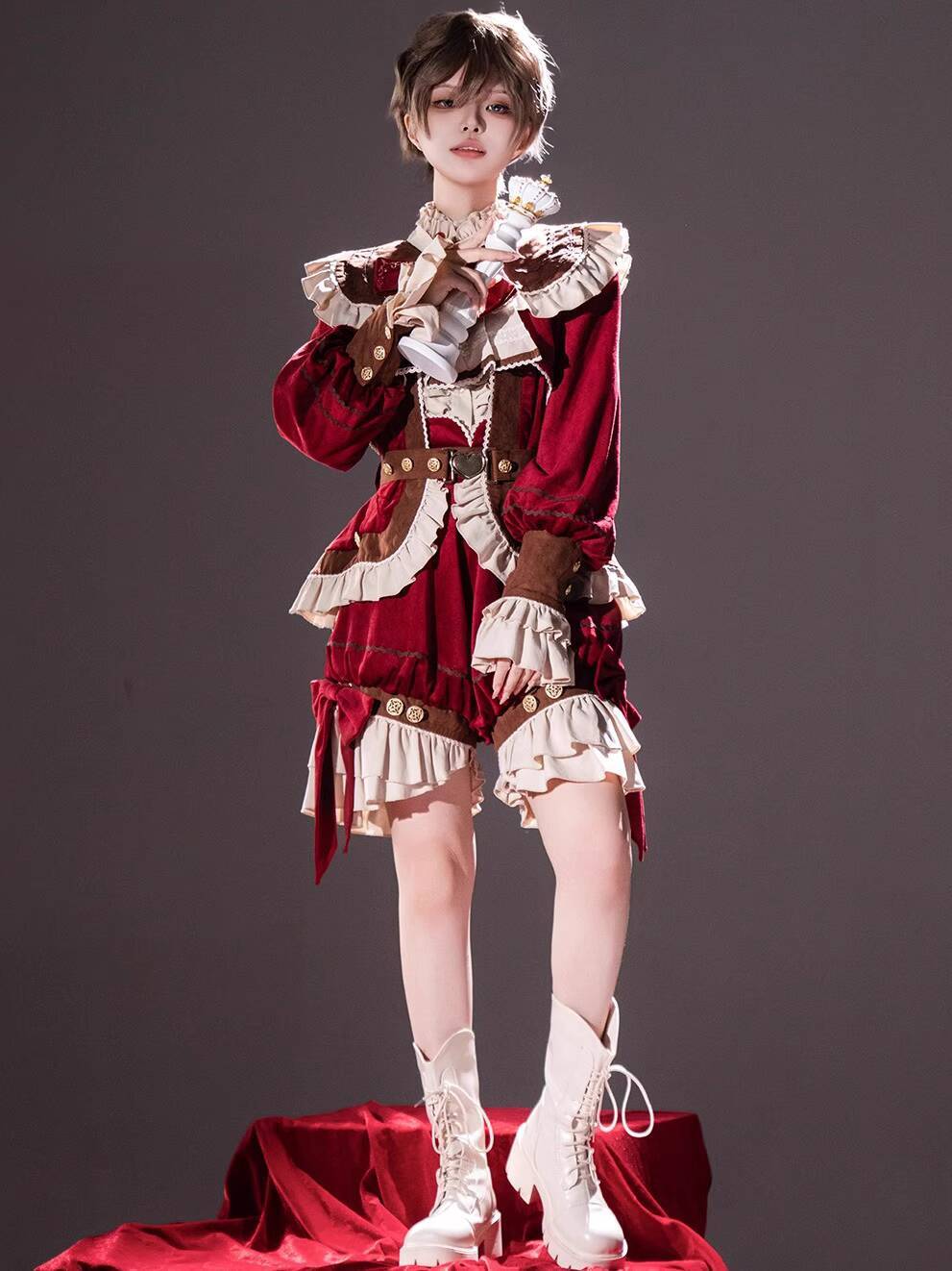 새로운 블랙 티 팬케이크 롤리타 왕지 코스튬 데일리 유 - Anime Cosplay Lolita 리뷰 및 가격