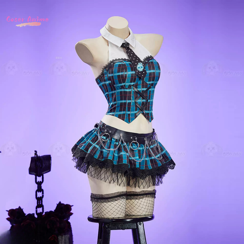 프랭키 스타인 코스프레 의상 – 여성용 남성용 유니폼  - Anime Cosplay Costumes Female 리뷰 및 가격