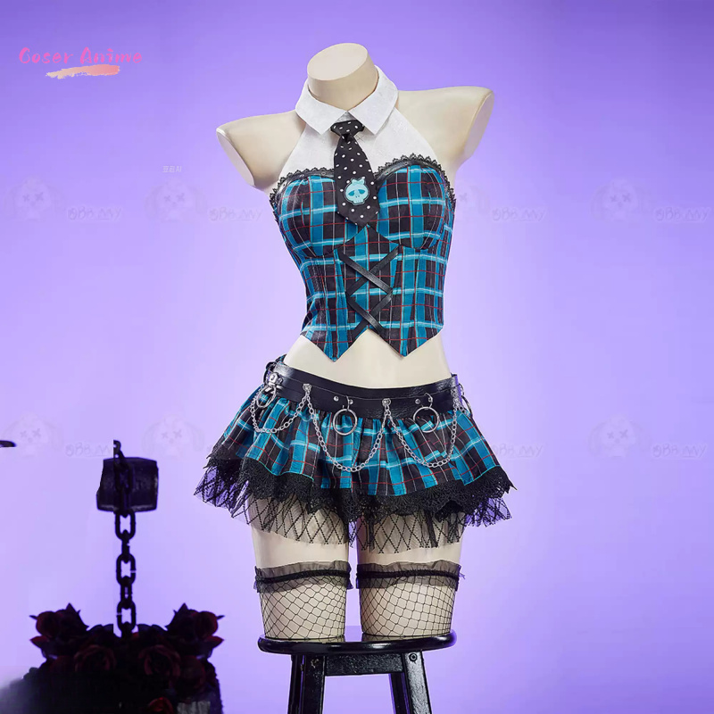 프랭키 스타인 코스프레 의상 – 여성용 남성용 유니폼  - Anime Cosplay Costumes Female 리뷰 및 가격