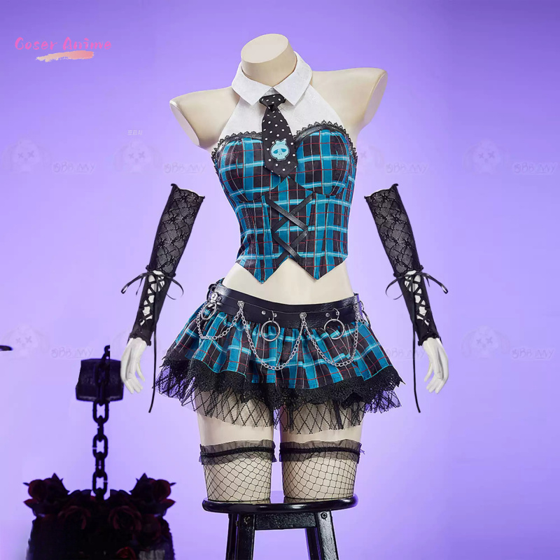 프랭키 스타인 코스프레 의상 – 여성용 남성용 유니폼  - Anime Cosplay Costumes Female 리뷰 및 가격
