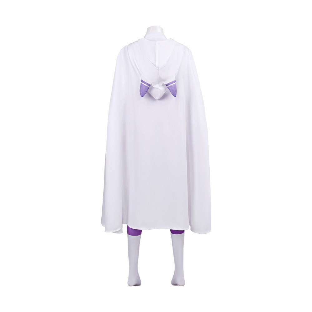 애니메이션 에밀리아 코스프레 의상 보라색 점프수트 숄  - Anime Cosplay Re Zero 리뷰 및 가격