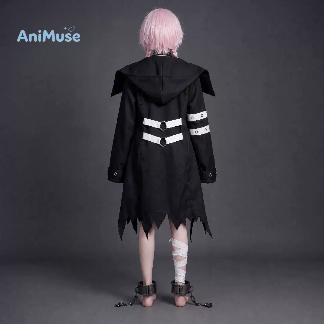 유이카 시이나 가상 유튜버 코스프레 의상 포로복 검정  - Anime Cosplay Youtuber 리뷰 및 가격
