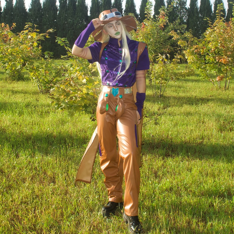 조조의 기묘한 모험 자이로 시저 브란도 푸고 조르노 코 - Cosplay Anime Jojo 리뷰 및 가격