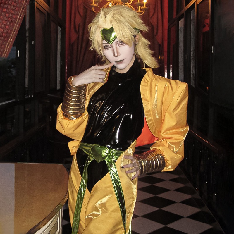 조조의 기묘한 모험 자이로 시저 브란도 푸고 조르노 코 - Cosplay Anime Jojo 리뷰 및 가격