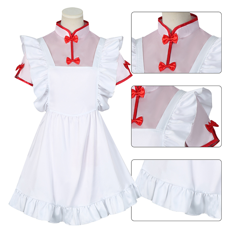 샴푸 코스프레 란마 1/2 코스프레 의상 가발 여성 치 - Anime Cosplay Maid 리뷰 및 가격