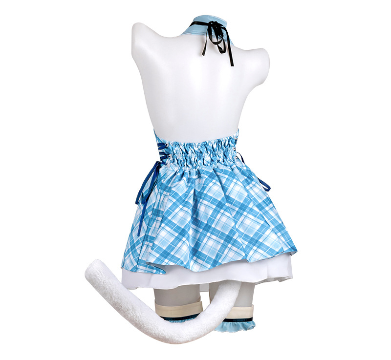 애니메이션 게임 네코파라 바닐라 초콜라 코스프레 의상  - Anime Cosplay Maid 리뷰 및 가격