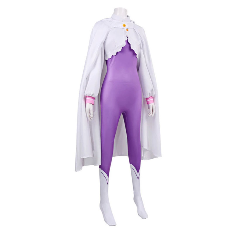 Re: 제로 코스튬 에밀리아 코스프레 점프슈트와 망토  - Anime Cosplay Re Zero 리뷰 및 가격