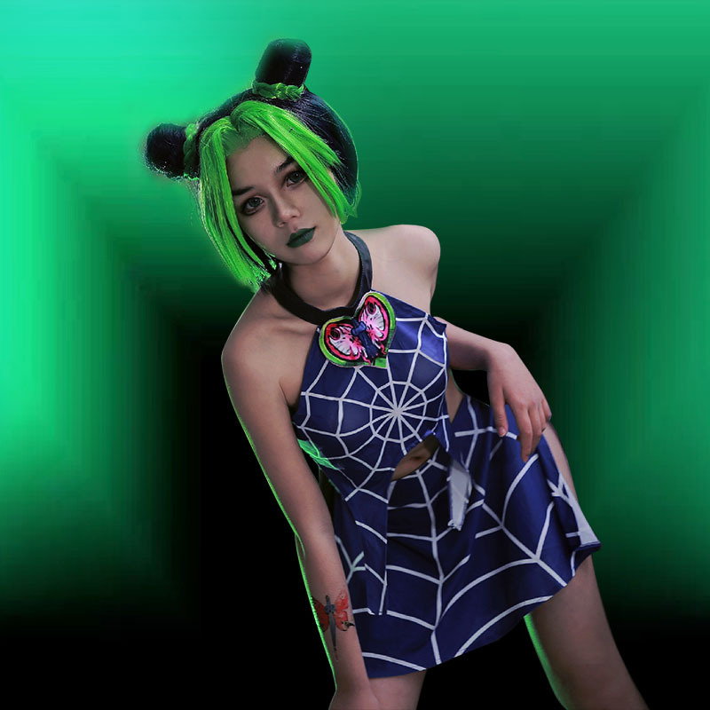 애니메이션 졸린 쿠조 코스프레 죠죠의 기묘한 모험 의상 - Cosplay Anime Jojo 리뷰 및 가격