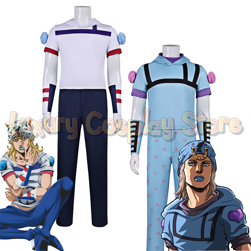 애니메이션 조조 어드벤처 스틸 볼 런 조나단 조니 조스 - Cosplay Anime Jojo 리뷰 및 가격