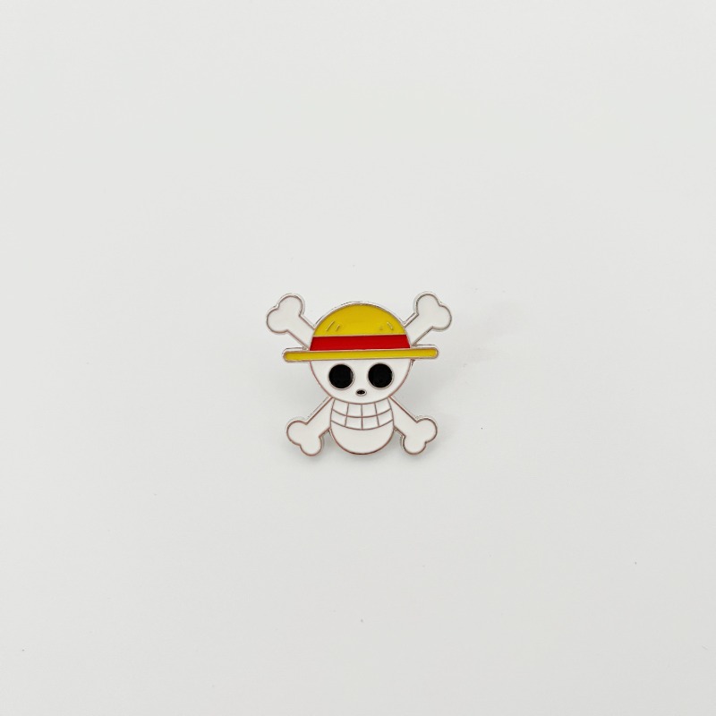 원피스 만화 핀 배지, 루피의 밀짚모자를 묘사한 애니메 - One Piece Straw Hat 리뷰 및 가격